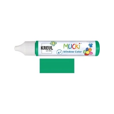 Barva na sklo MUCKI WINDOW COLOR 29 ml v tubě tmavě zelená