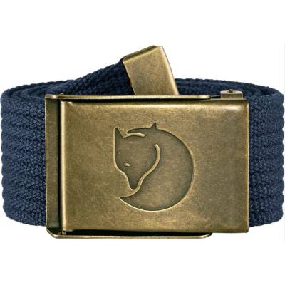 Fjallraven Canvas Brass belt. DARK NAVY