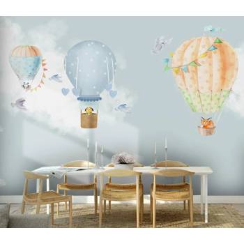 Image 1 of Art Gift Decor Фототапет Балони в небето