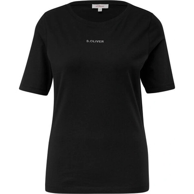 s.Oliver RL T-SHIRT NOOS černá