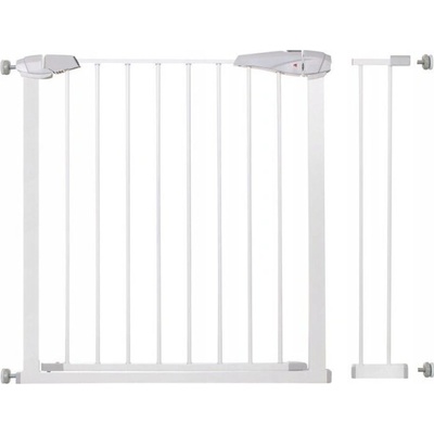 SPRINGOS Detská zábrana nastaviteľná 76-99 cm biela