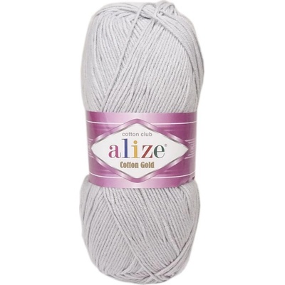 Alize Cotton Gold 200 svetlá sivá