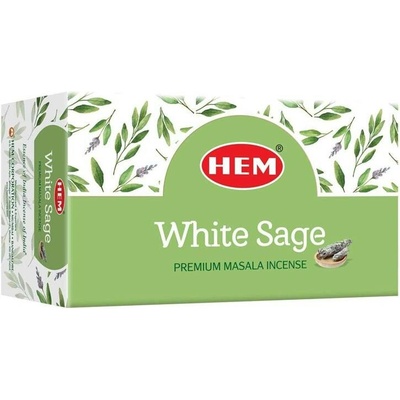 Hem Premium vonné tyčinky White sage Biela šalvia 12 ks