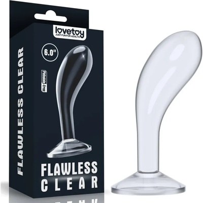 Lovetoy Flawless Clear Prostate Plug 6.0