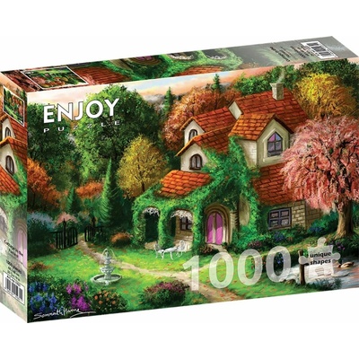 ENJOY Chaloupka v lese 1000 dílků