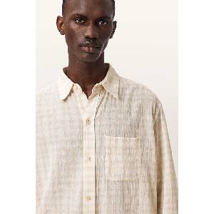 AllSaints риза мъжка от памук TOYA (M035SE)