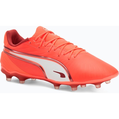 PUMA Мъжки футболни обувки PUMA King Match FG/AG glowing red/puma white/red fire