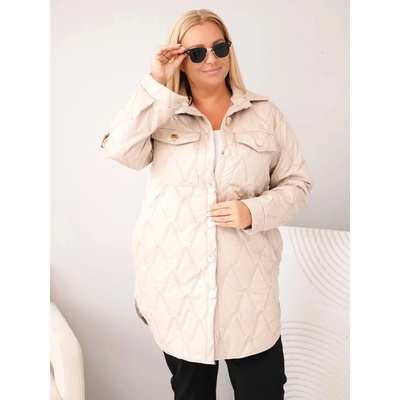 Kesi Plus Size 5794 béžová
