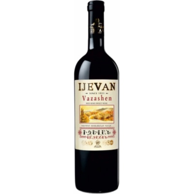 Ijevan VAZASHEN Polosladké červené 12% 0,75 l (holá láhev)