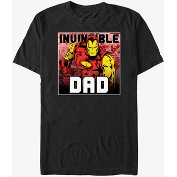 ZOOT. Fan Черна тениска за мъже и жени ZOOT. Fan Marvel Invincible Dad ZOOT. Fan | Cheren | МЪЖЕ | L