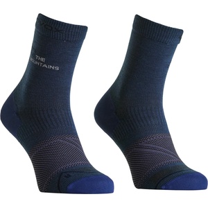 Ortovox Мъжки туристически чорапи Ortovox Alpine Light Comp Mid Socks Walking socks - Blue Nunatak - размер 39-41 (EU) (207-1389-0211)