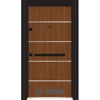 Haska Входна врата Outdoor Композит - Инокс тик - навътре дясна/мостра (цена без монтаж)