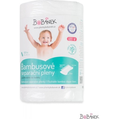 Bobánek Bambusové separační 100 ks