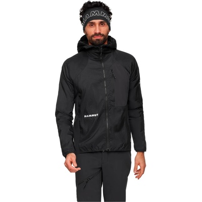 Mammut Мъжко ветрозащитно яке Mammut Eiger Nordwand Advanced Windbreaker Hooded Jacket Softshell jacket - Black (003-3446-0113)
