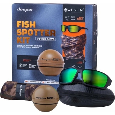 Deeper Sonar Deeper Chirp+ 2 Fish Spotter Kit