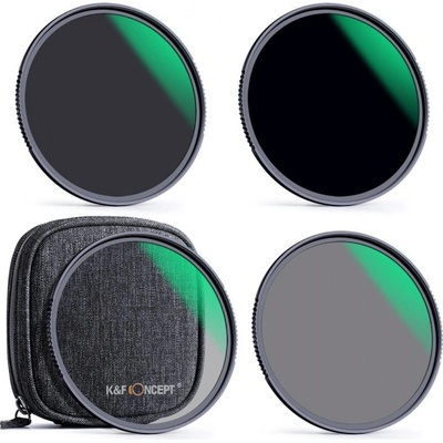 K&F Concept Nano-X ND4+ND8+ND64+ND1000 Kit 49 mm