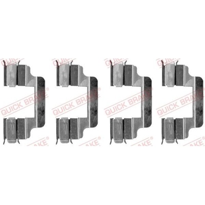 Sada příslušenství, obložení kotoučové brzdy QUICK BRAKE 109-1230