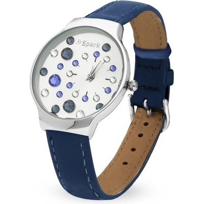 Spark se Swarovski Elements Ladybug modré ZLB35NDB