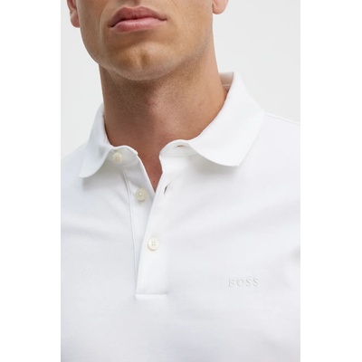 HUGO BOSS тениска тип пулове с яка мъжка от памук Pado 30 (50468392)