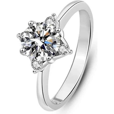 Silenti Jewelry Сребърен пръстен "Интерес" - 7 - 54.5мм (17.2мм диам. )