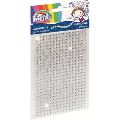 Стикери Diamond Fiorello GR-DS039-4 Сребристи (GR-DS039-4)