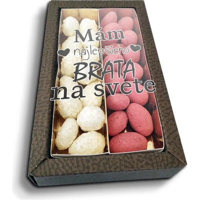 Sablio Mandle v čokoláde Ja mám najlepšieho brata na svete 2x 80 g