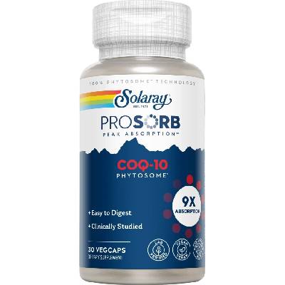 SOLARAY CoQ-10 Pytosome ProSorb - 30 капсули