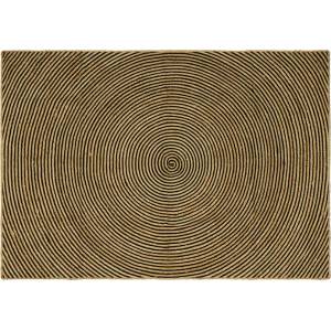 vidaXL Килим за площ Черно 240 x 340 см юта (42010749)