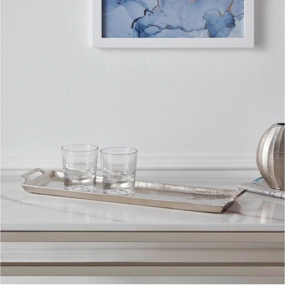 Eglo 427008 Dekorační podnos SAVANT 12,5x44 cm chrom EG427008