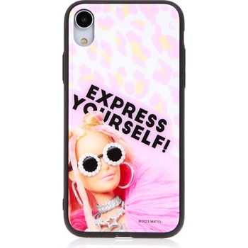 Pouzdro BARBIE Apple iPhone 6 Plus - Express Yourself - skleněné - růžové