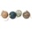 Ferm Living Коледни топки Ferm Living L мраморни 4 бр (1104267188)