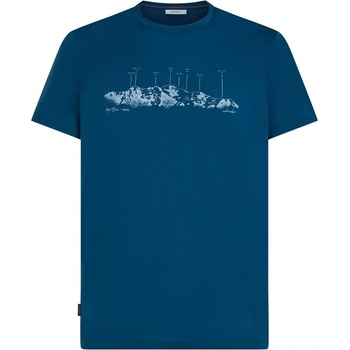 Icebreaker Men Merino 150 Tech Lite SS Tee The Peaks Размер: L / Цвят: син