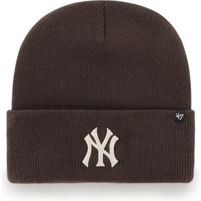 47 Brand Pánská New York Yankees MLB Haymaker '47 CUFF KNIT Brown