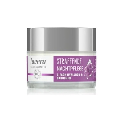 Lavera trojitou kyselinou hyaluronovou a bakuchiolem noční krém 50 ml