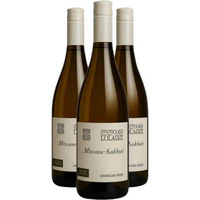 Loladze Wine Loladze RKATSITELI+MTSVANE KVEVRI oranžové suché víno 12% 3 x 0,75 l (holá lahev)