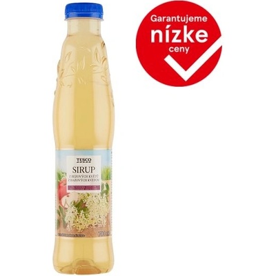 Tesco Sirup z bazových kvetov 0,7 l