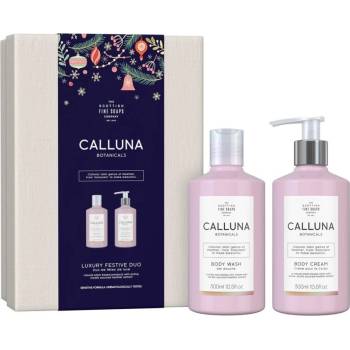 Scottish Fine Soaps Calluna Botanicals sprchový gel 300 ml + tělový krém 300 ml dárková sada