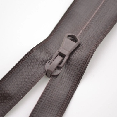 Takoy Zip Sarah voděodolný dělitelný 5mm - tmavě hnědá 65 cm