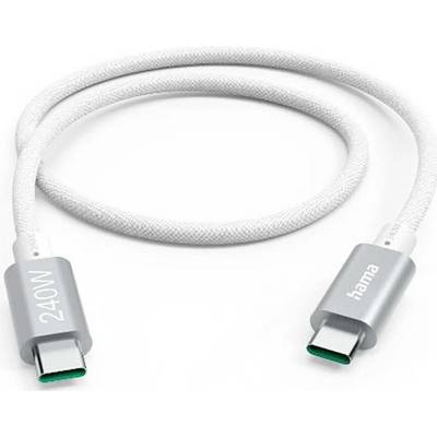 Hama 00201721 USB-C USB 3.2 Gen1 USB-C ® zástrčka 1,5m bílý