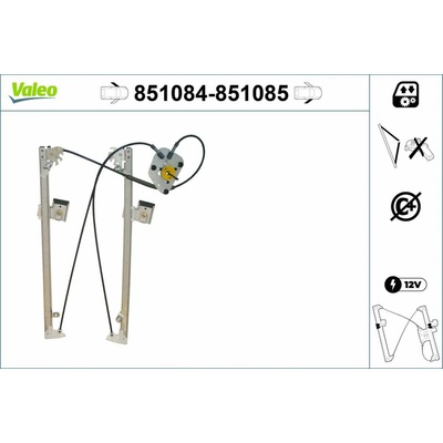 Zvedací zařízení oken VALEO 851084