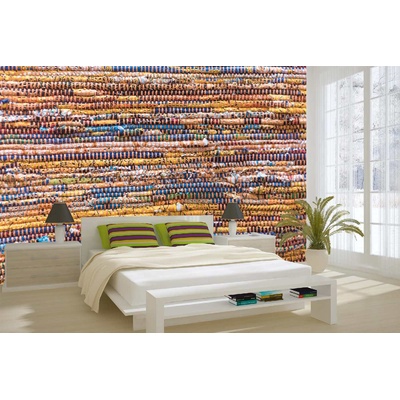 DIMEX ART Самозалепваща се флизелинова фототапета тъкан килим 375 x 250 см