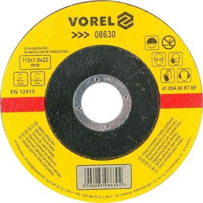 Vorel kotouč na kov 115 x 22 x 1,0 mm TO-08630