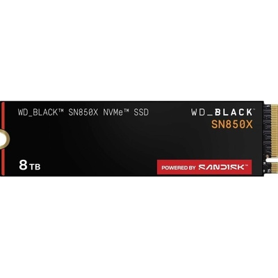 WD BLACK SN850X 8TB, WDBB9G0080BNC-WRSN
