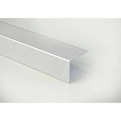 Deceuninck Okopový hliníkový profil Elox stříbrný „L“ 42 x 50 mm různé délky, max. 4500 mm Terrace i Massive