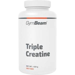 GymBeam Triple Creatine | with Monohydrate, Citrate & Pyruvate [300 Таблетки]