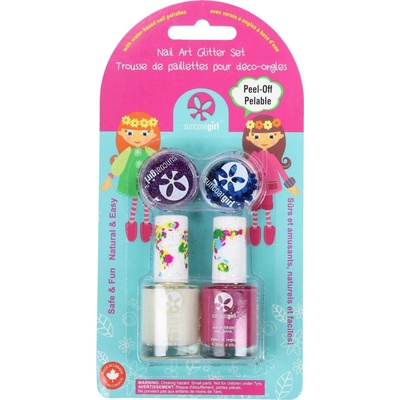 Suncoatgirl Natural Nail Salon Kit Glam Girl - 1 sada