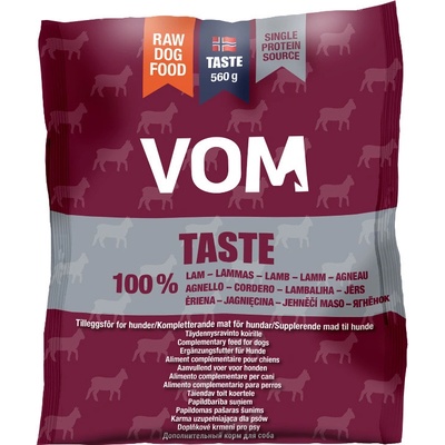 VOM og Hundemat Taste jehněčí mražené BARF nugety 0,56 kg