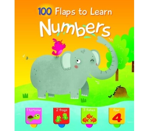 100 Flaps to Learn Numbers