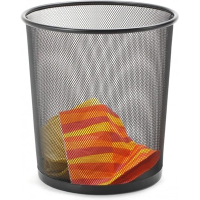 Office Кошче за отпадъци, 12l, черно (3814)