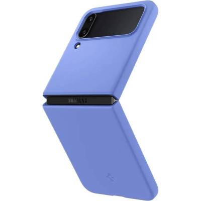 Spigen AirSkin Case - качествен поликарбонатов кейс за Samsung Galaxy Z Flip 4 (син)
